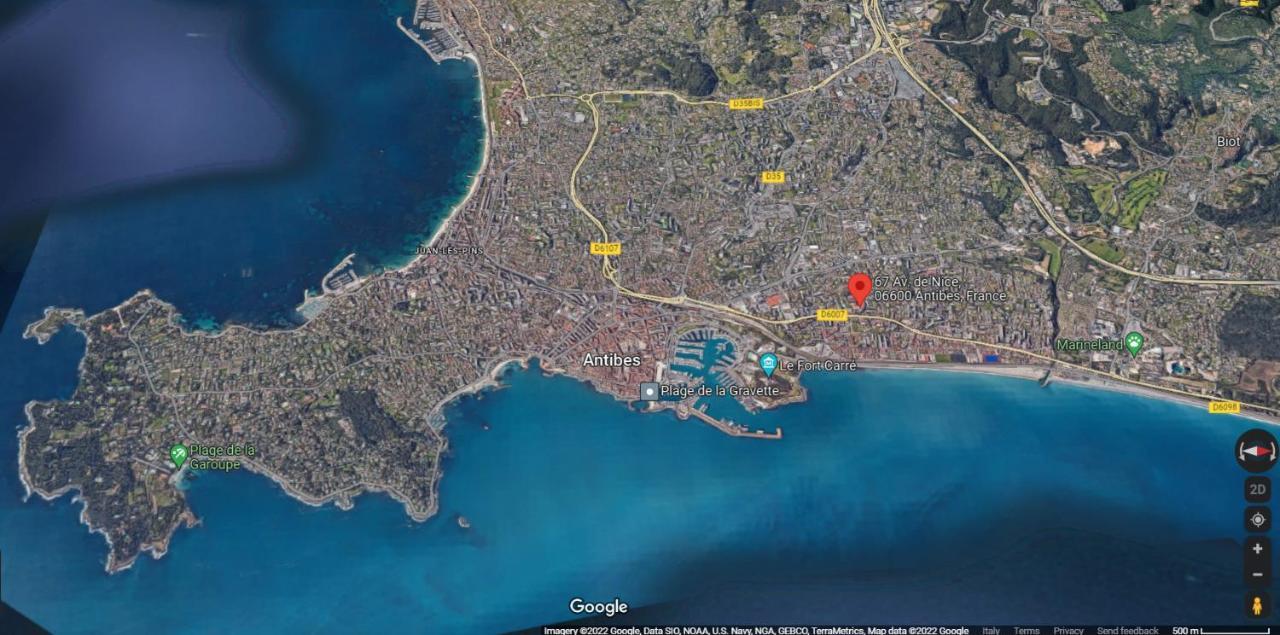 Antibes Secured Parc Velusine With Private Parking, Terrace, Pools And Tennis Courts. ภายนอก รูปภาพ